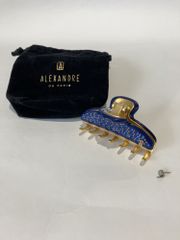 ぬ子さま専用 アレクサンドルドゥパリ クリップ（ブルー）レア品