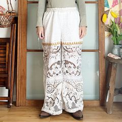 vintage crocheted pants ヴィンテージ　クロシェパンツ vintage crocheted pants ヴィンテージ クロシェパンツ - メルカリ