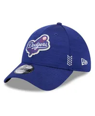 ニューエラ メンズ アクセサリー 帽子 New Era Mens Royal Los Angeles Dodgers 2024 Clubhouse 39THIRTY Flex Fit Hat Royal