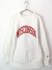 古着 90s Champion Reverse Weave 「WISCONSIN」 カレッジ リバース スウェット XL 古着 