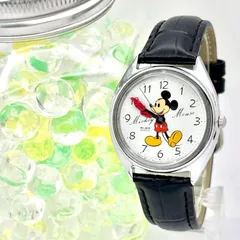 【新品電池】SEIKO セイコー ALBA アルバ メンズ 腕時計 シルバー ミッキーマウス Y561-6000 103832 新品ベルト
