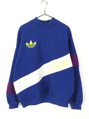 adidas 80-90s オールドアディダス ボーダー スウェット - メルカリ