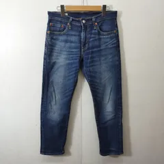 LEVI'S 502 PREMIUM リーバイス テーパード デニム パンツ ジーンズ ジッパーフライ インディゴ Ｗ29 L32 B313