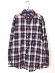 古着 Polo Ralph Lauren マルチ チェック ポケット付 シャツ L 古着 