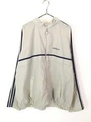 古着 80s adidas 3ライン 2way ラグラン ナイロン ジャケット XL 古着 