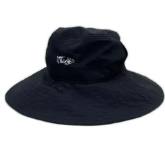 中古 ダンスウィズドラゴン DANCE WITH DRAGON バケットハット フリー 黒 ブラック ベンチレーション あごストラップ