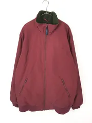 古着 90s LL Bean 「Warm-up Jacket」 フリース ライナー シェルド ウォームアップ ジャケット XL TALL 