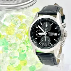 【新品電池】SEIKO セイコー メンズ 腕時計 クロノグラフ 100M シルバー 7T92-0FE0 911757 新品ベルト