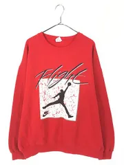 古着 90s USA製 NIKE JORDAN ジョーダン ジャンプマン グラフィック スウェット トレーナー XL 古着 