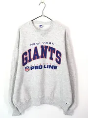 古着 90s USA製 Russell NFL New York Giants ジャイアンツ スウェット トレーナー XL 古着 