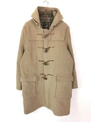 古着 70s 英国製 Gloverall トグル ボタン チェック ライナー ウール ダッフル コート 42 