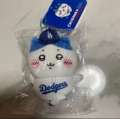 ちいかわ×MLB TOKYO SERIES マスコット ドジャース　ハチワレ