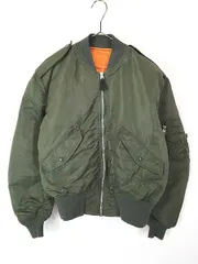 古着 90s USA製 Alpha Industries L-2B 「7448J」 ミリタリー ライトゾーン フライト ジャケット M 