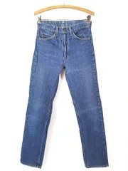 古着 80s USA製 Levi's 20505-0217 ハチマル ブルー デニム パンツ ジーンズ スリム W29 L31 