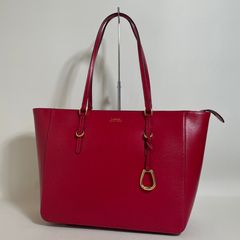 2602-4｜極美品｜ローレンラルフローレン トートバッグ ショッキング 
