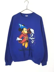 古着 90s Walt Disney World ミッキー ファンタジア 25th アニバーサリー スウェット トレーナー XL位 古着 