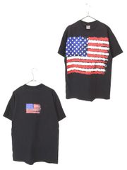 FLAGWEAR 90s 古着 星条旗 USA製 アメリカ国旗 短丈 - メルカリ