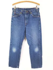 古着 90s Levi's 505-0215 濃紺 ブルー デニム パンツ ジーンズ スリム W31 L28 