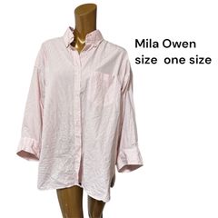 Mila owen ワイヤーショートシャツ - メルカリ