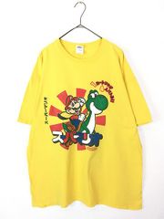 古着 00s y2k 任天堂 ファイヤーマリオ ヴィンテージ ゲーム Tシャツ 