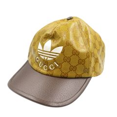 ロゴが目立つ！◇GUCCI◇グッチ×アディダス バゲットハット 帽子 