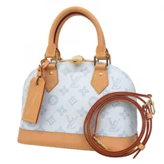 【6bb1697】ルイヴィトン ハンドバッグ モノグラム・オリジン アルマBB M27526 ブルークーリエ 2wayバッグ【中古】レディース