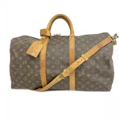 【6bb1842】ルイヴィトン ボストンバッグ モノグラム キーポルバンドリエール50 M41416 ブラウン【中古】メンズ レディース ユニセックス