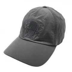 【美品】ビームスゴルフ キャップ グレー ロゴ刺しゅう 色褪せ少   ゴルフウェア BEAMS GOLF