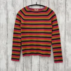 【 SM2 ／ Samansa Mos2 】サマンサモスモス ボーダーニットセーター