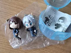 (五条悟＋家入硝子) 呪術廻戦 懐玉・玉折 デフォルメ キーホルダー ガチャ