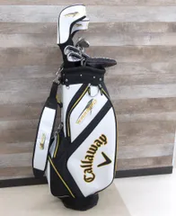 Callaway キャロウェイ WARBIRD オールインワンセット (ゴルフクラブ10本 キャディバッグ付属 フレックスR 右利き用 5分割