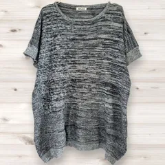 B1384 リムリミット RimLimit Tシャツ 五分袖 半袖 総柄 柄もの 綿/コットン 麻 Uネック