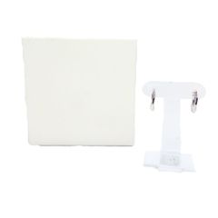 美品 K18WG ピアス スクエア 18金ホワイトゴールド 1.1g P843 - メルカリ