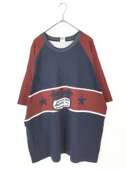 古着 90s Canada製 Levi's 「Authentic」 2スター ビッグシルエット ラグラン Tシャツ XL 