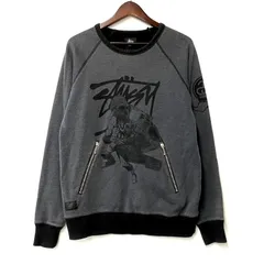 【中古】【メンズ】OLD STUSSY オールド ステューシー KOSTAS SEREMETIS コスタスセレメティス 00S ZIP POCKET SWEATSHIRT ジップポケット スウェットシャツ【142-250131-as-17-IZU】