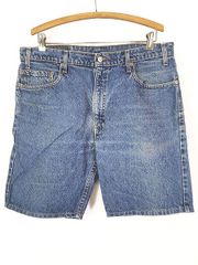 90s LEVI'Sv リーバイス 501 後染め ブラック カットオフショーツ