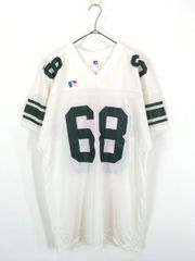 70s Russell 金タグ ナイロンメッシュフットボールTシャツ - メルカリ