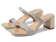 ジュウェルダグレイミシュカ レディース シューズ ヒール Jewel Badgley Mischka Heat Silver Fabric シルバー