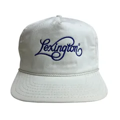 【キャップ/帽子】90s Lexington (レキシントン) ビンテージトラッカーキャップ ホワイト 白 ブルー 青