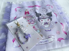 【まとめ売り】一番くじ　クロミ　ビーズチャーム　フリル付きトート マイメロディ サンリオ【2点セット】