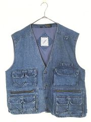 60s vintage CROWN フィッシングベスト Mサイズ ベージュ - メルカリ