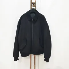 (kk69110) ザラ フェイク スウェード ダウン ジャケット XL