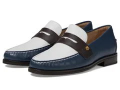 コールハーン レディース シューズ スリッポン・ローファー Cole Haan Lux Pinch Penny Loafers IvoryDark ChocolateBlue Wing Tealeather アイボリー