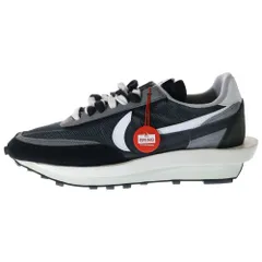 NIKE (ナイキ) ×Sacai LDWAFFLE サカイ エルディーワッフル ローカットスニーカー ブラック/ホワイト US10.5/28.5cm BV0073-001
