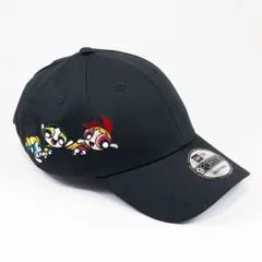 【ニューエラ正規品】ニューエラ New Era® NEW ERA® 帽子 キャップ 940 9FORTY The Powerpuff Girls パワーパフ ガールズ サイド ブラック(商品番号：14867697)