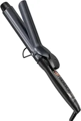 Ryanboo ヘアアイロン カールアイロン コテ カーリングアイロン 5段階温度調整 プロ仕様 MAX220℃ 海外対応 (ブラック,  35mm)