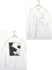 古着 90s USA製 Marlboro マルボロ カウボーイ ポケット Tシャツ ポケT XL 古着 