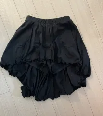 バルーン ブラック スカート ティアード