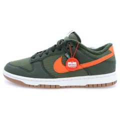 NIKE (ナイキ) DUNK LOW SE TOASTY Sequoia ダンク トースティー セコイア ローカットスニーカー カーキ/オレンジ US9.5/27.5cm DD3358-300