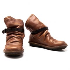 極美品 トリッペン 36 bargee レザーシューズ スリッポン レザー 黒